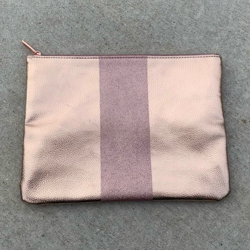 Mixit Rose Gold Cosmetic/Makeup Bag/Clutch
